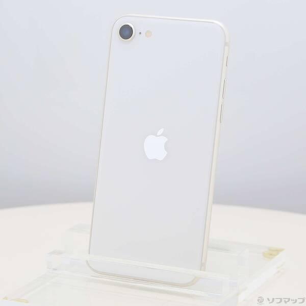 〔中古〕Apple(アップル) iPhone SE 第3世代 64GB スターライト MMYD3J／A SIMフリー〔371-ud〕 | 