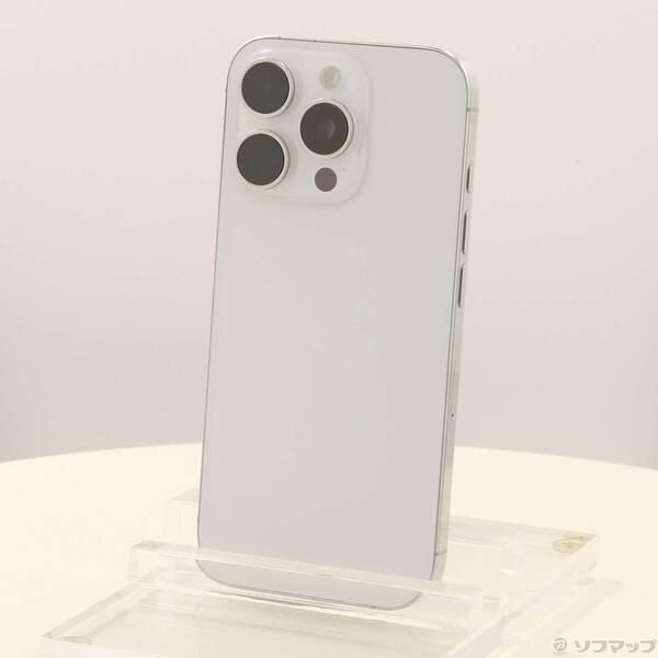 〔中古〕Apple(アップル) iPhone16 Pro 128GB ホワイトチタニウム MYMW3J／A SIMフリー〔349-ud〕 | 