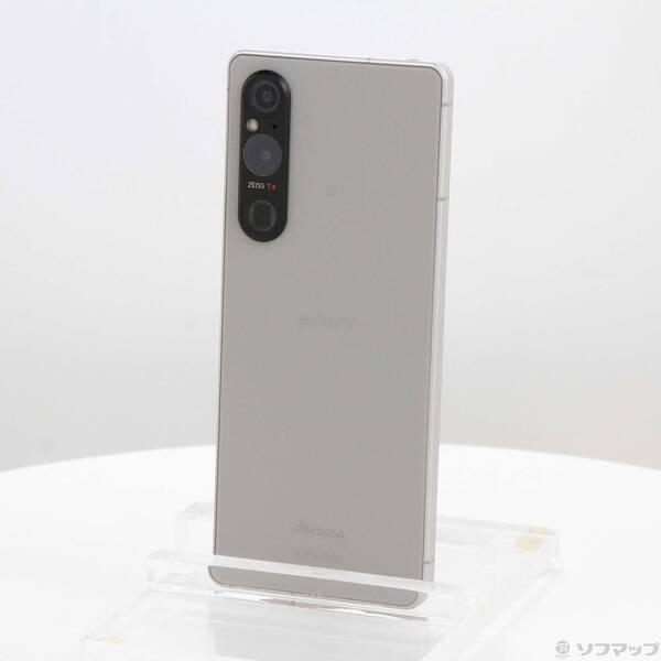 〔中古〕SONY(ソニー) Xperia 1 V 256GB プラチナシルバー SO-51D docomo SIMフリー〔377-ud〕 | 