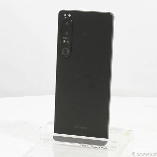 〔中古〕SONY(ソニー) Xperia 1 IV 256GB ブラック SO-51C docomo SIMフリー〔258-ud〕 | 
