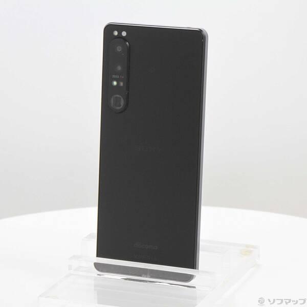 〔中古〕SONY(ソニー) Xperia 1 IV 256GB ブラック SO-51C docomo SIMフリー〔344-ud〕 | 