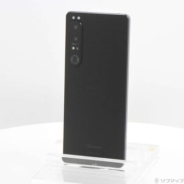 〔中古〕SONY(ソニー) Xperia 1 IV 256GB ブラック SO-51C docomo SIMフリー〔344-ud〕 | 