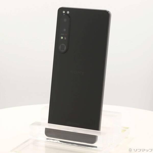 〔中古〕SONY(ソニー) Xperia 1 IV 256GB ブラック SO-51C docomo SIMフリー〔258-ud〕 | 