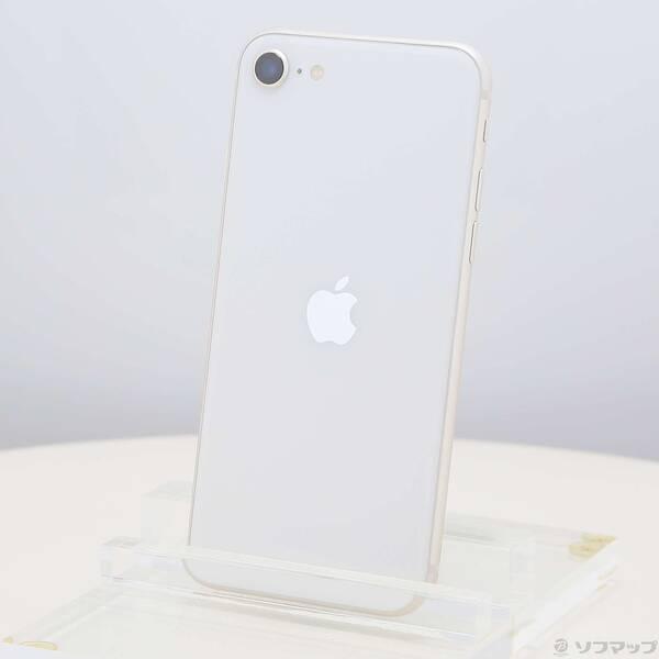 〔中古〕Apple(アップル) iPhone SE 第3世代 64GB スターライト MMYD3J／A SIMフリー〔269-ud〕 | 