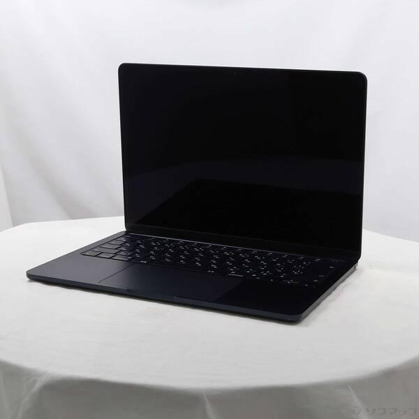 〔中古〕Apple(アップル) MacBook Air 13.6-inch Mid-2022 MLY33J／A Apple M2 8コアCPU_8コアGPU 8GB SSD256GB ミッドナイト 〔26.3 Tahoe〕〔251-ud〕 | 