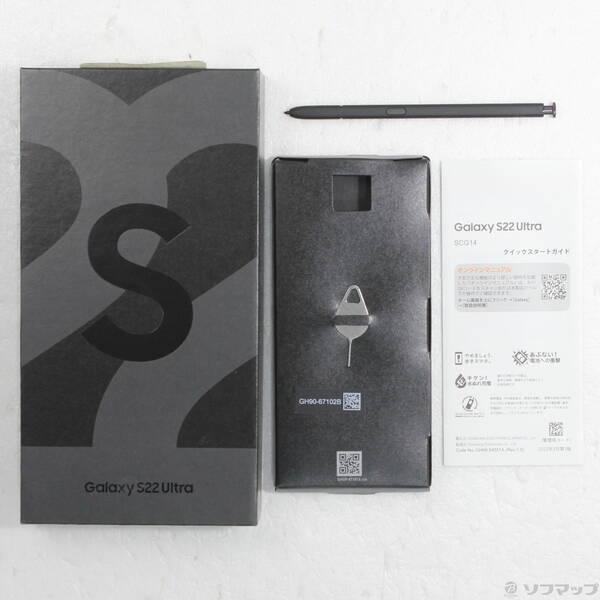 〔中古〕SAMSUNG(サムスン) Galaxy S22 Ultra 256GB ファントムブラック SCG14 au SIMフリー〔352-ud〕 |  | 04