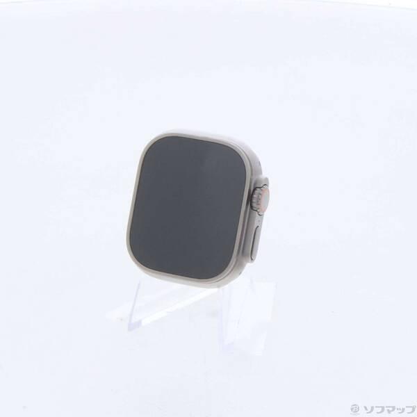 〔中古〕Apple(アップル) Apple Watch Ultra GPS + Cellular 49mm チタニウムケース バンド無し〔198-ud〕 | 