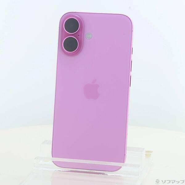 〔中古〕Apple(アップル) iPhone16 128GB ピンク MYDT3J／A SIMフリー〔344-ud〕 | 
