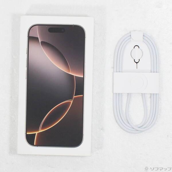 〔中古〕Apple(アップル) iPhone16 Pro 128GB デザートチタニウム MYMX3J／A SIMフリー〔348-ud〕 |  | 04