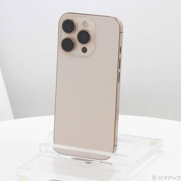 〔中古〕Apple(アップル) iPhone16 Pro 128GB デザートチタニウム MYMX3J／A SIMフリー〔276-ud〕 | 