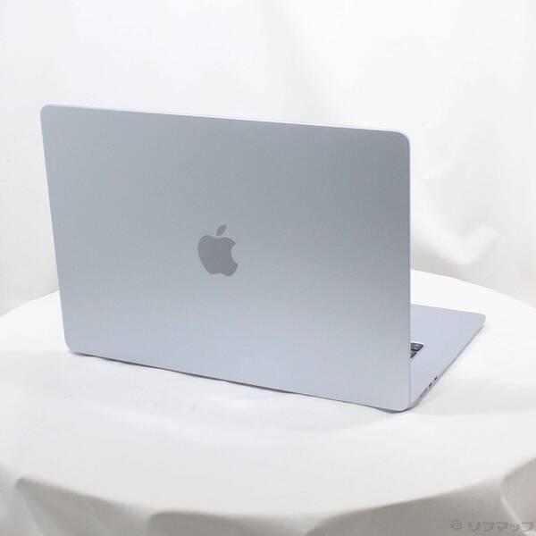 〔中古〕Apple(アップル) MacBook Air 15.3-inch Early-2025 MC7D4J／A Apple M4 10コアCPU_10コアGPU 24GB SSD1TB スカイブルー 〔26.3 Tahoe〕〔258-ud〕 |  | 02