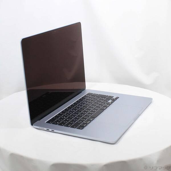 〔中古〕Apple(アップル) MacBook Air 15.3-inch Early-2025 MC7D4J／A Apple M4 10コアCPU_10コアGPU 24GB SSD1TB スカイブルー 〔26.3 Tahoe〕〔258-ud〕 |  | 03