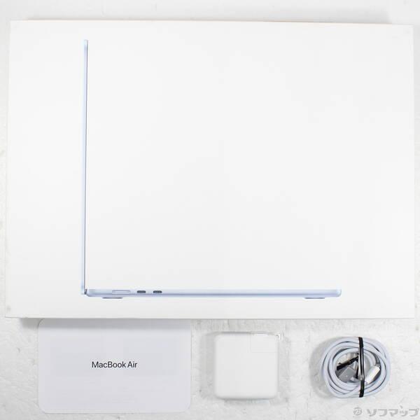 〔中古〕Apple(アップル) MacBook Air 15.3-inch Early-2025 MC7D4J／A Apple M4 10コアCPU_10コアGPU 24GB SSD1TB スカイブルー 〔26.3 Tahoe〕〔258-ud〕 |  | 04
