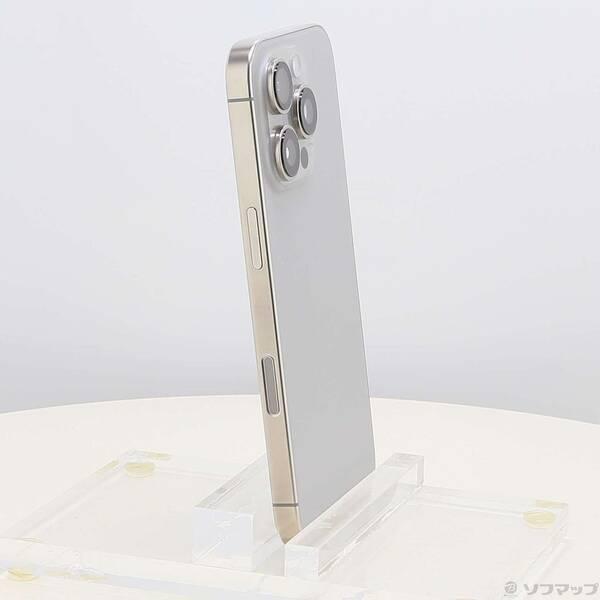 〔中古〕Apple(アップル) iPhone16 Pro 128GB ナチュラルチタニウム MYMY3J／A SIMフリー〔258-ud〕 |  | 03