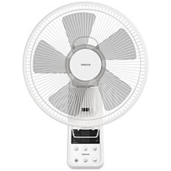 〔中古〕ヤマゼン 〔展示品〕 壁掛け扇風機（30cm） ホワイト YWX-E302-W ［リモコン付き］〔305-ud〕 | 