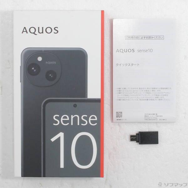 〔中古〕SHARP(シャープ) AQUOS sense10 128GB フルブラック SH-M33 SIMフリー〔352-ud〕 |  | 04