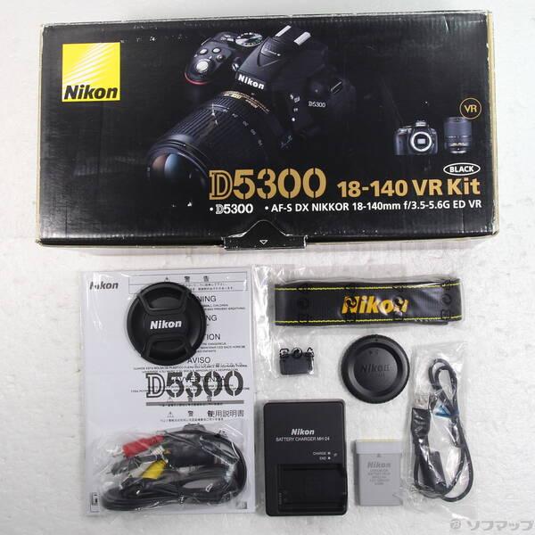 〔中古〕Nikon(ニコン) NIKON D5300 18-140 VR レンズキット ブラック (2410万画素／SDXC)〔276-ud〕 |  | 05