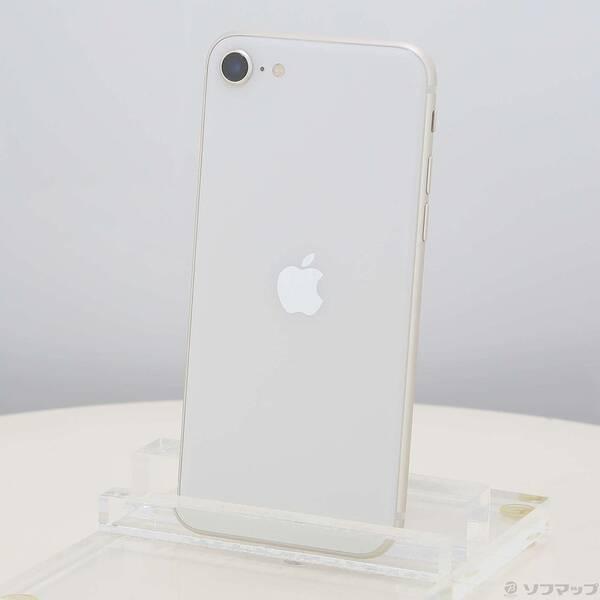 〔中古〕Apple(アップル) iPhone SE 第3世代 64GB スターライト MMYD3J／A SIMフリー〔262-ud〕 | 
