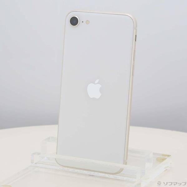 〔中古〕Apple(アップル) iPhone SE 第3世代 64GB スターライト MMYD3J／A SIMフリー〔276-ud〕 | 