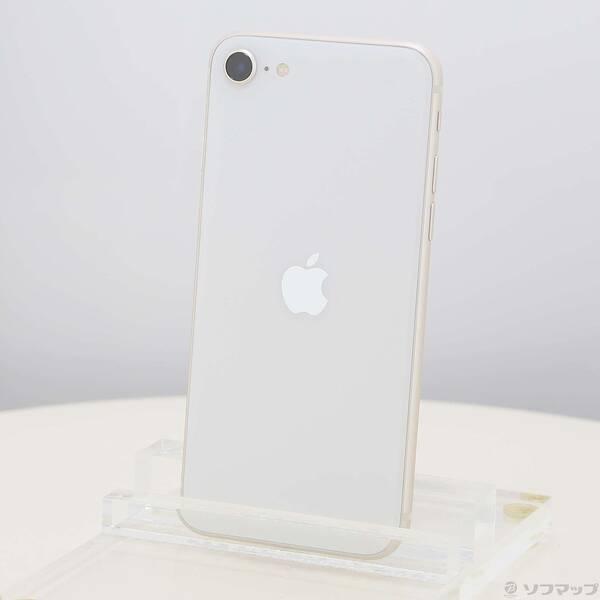 〔中古〕Apple(アップル) iPhone SE 第3世代 64GB スターライト MMYD3J／A SIMフリー〔258-ud〕 | 