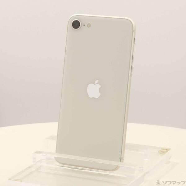 〔中古〕Apple(アップル) iPhone SE 第3世代 64GB スターライト MMYD3J／A SIMフリー〔258-ud〕 | 