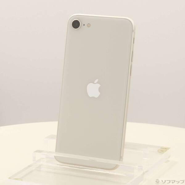 〔中古〕Apple(アップル) iPhone SE 第3世代 64GB スターライト MMYD3J／A SIMフリー〔377-ud〕 | 