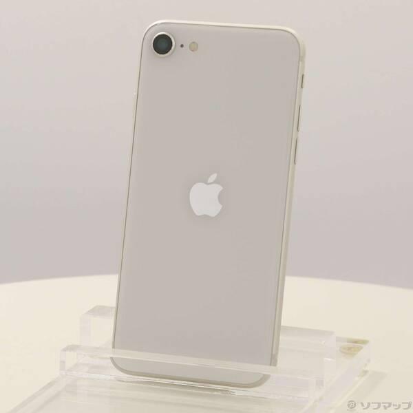 〔中古〕Apple(アップル) iPhone SE 第3世代 64GB スターライト MMYD3J／A SIMフリー〔198-ud〕 | 