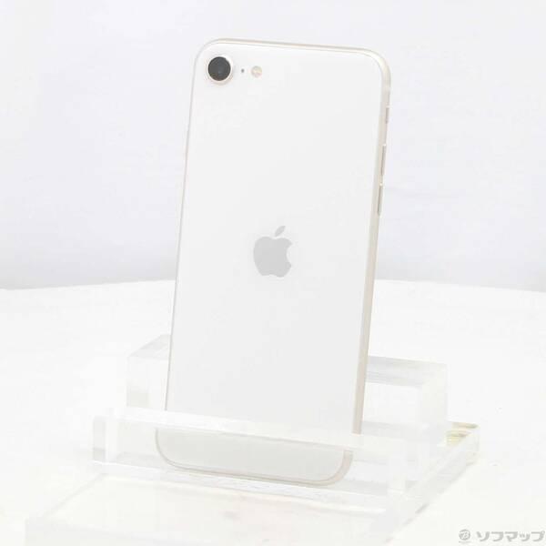 〔中古〕Apple(アップル) iPhone SE 第3世代 64GB スターライト MMYD3J／A SIMフリー〔344-ud〕 | 