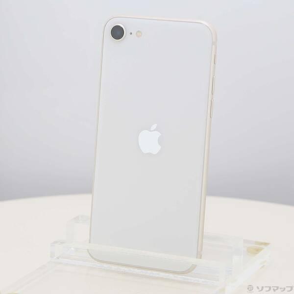 〔中古〕Apple(アップル) iPhone SE 第3世代 64GB スターライト MMYD3J／A SIMフリー〔269-ud〕 | 