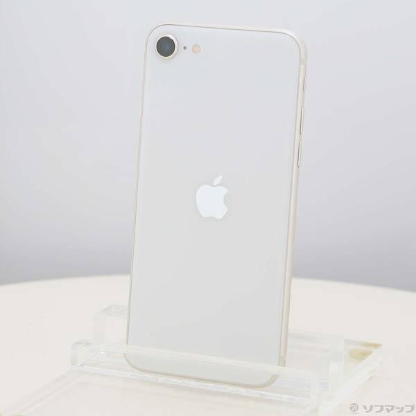 〔中古〕Apple(アップル) iPhone SE 第3世代 64GB スターライト MMYD3J／A SIMフリー〔262-ud〕 | 