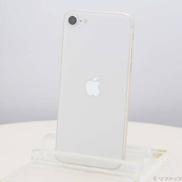 〔中古〕Apple(アップル) iPhone SE 第3世代 64GB スターライト MMYD3J／A SIMフリー〔269-ud〕 | 