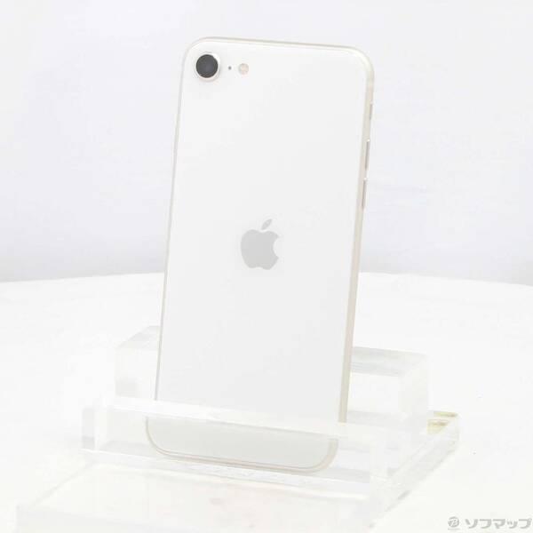 〔中古〕Apple(アップル) iPhone SE 第3世代 64GB スターライト MMYD3J／A SIMフリー〔371-ud〕 | 