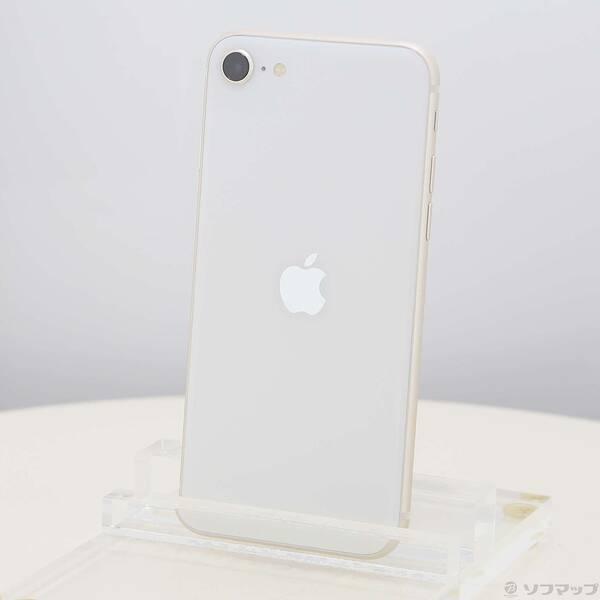 〔中古〕Apple(アップル) iPhone SE 第3世代 64GB スターライト MMYD3J／A SIMフリー〔276-ud〕 | 