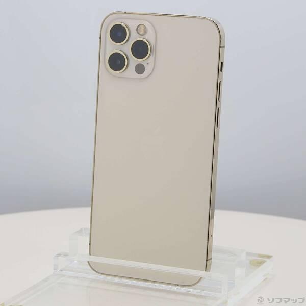 〔中古〕Apple(アップル) iPhone12 Pro 128GB ゴールド NGM73J／A SIMフリー〔305-ud〕 | 