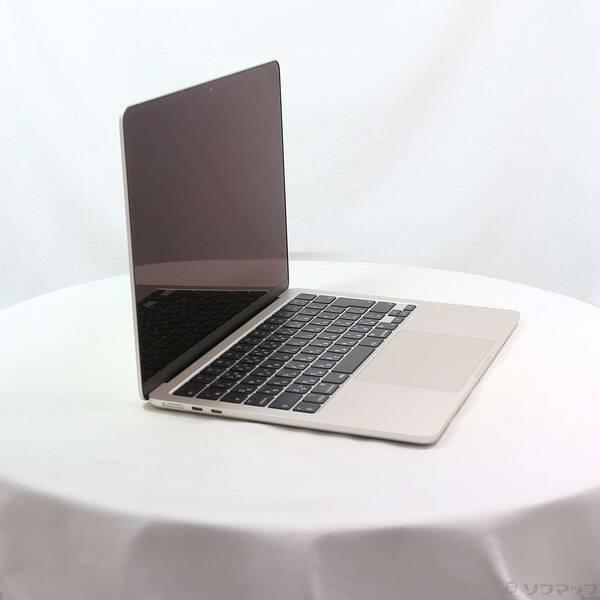 〔中古〕Apple(アップル) MacBook Air 13.6-inch Mid-2022 MLY13J／A Apple M2 8コアCPU_8コアGPU 8GB SSD256GB スターライト 〔26.3 Tahoe〕〔352-ud〕 |  | 03