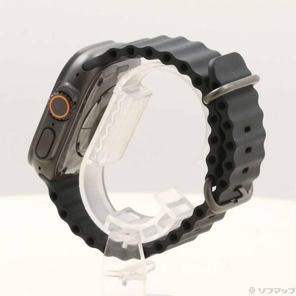 〔中古〕Apple(アップル) Apple Watch Ultra 3 GPS + Cellular 49mm ブラックチタニウムケース ブラックオーシャンバンド〔262-ud〕 |  | 01