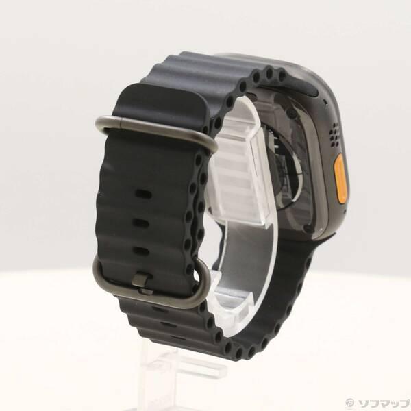 〔中古〕Apple(アップル) Apple Watch Ultra 3 GPS + Cellular 49mm ブラックチタニウムケース ブラックオーシャンバンド〔262-ud〕 |  | 02