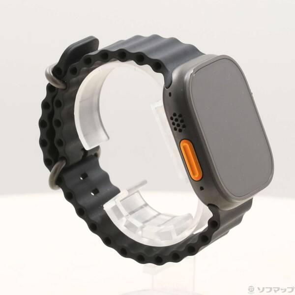〔中古〕Apple(アップル) Apple Watch Ultra 3 GPS + Cellular 49mm ブラックチタニウムケース ブラックオーシャンバンド〔262-ud〕 |  | 03