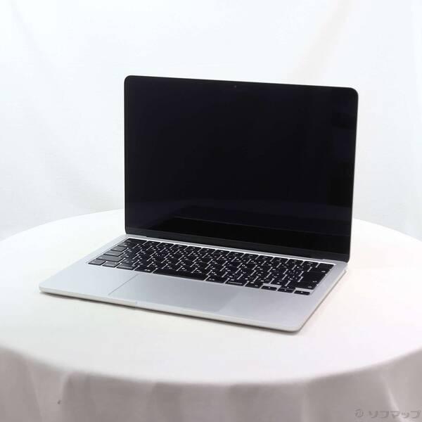 〔中古〕Apple(アップル) MacBook Air 13.6-inch Mid-2022 MLXY3J／A Apple M2 8コアCPU_8コアGPU 8GB SSD256GB シルバー 〔26.1 Tahoe〕〔371-ud〕 | 