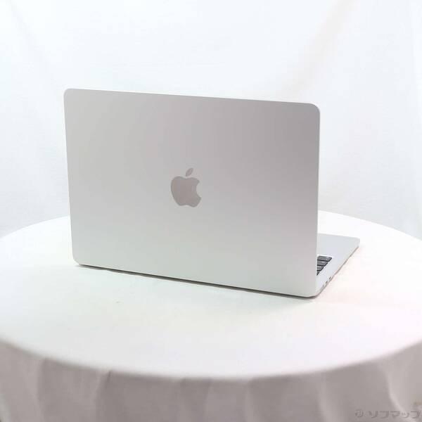 〔中古〕Apple(アップル) MacBook Air 13.6-inch Mid-2022 MLXY3J／A Apple M2 8コアCPU_8コアGPU 8GB SSD256GB シルバー 〔26.1 Tahoe〕〔371-ud〕 |  | 02