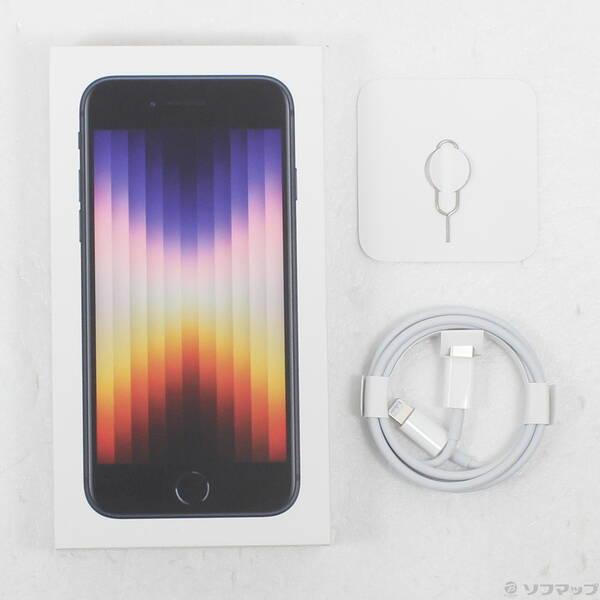〔中古〕Apple(アップル) iPhone SE 第3世代 64GB ミッドナイト MMYC3J／A SIMフリー〔198-ud〕 |  | 04