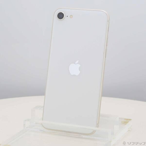 〔中古〕Apple(アップル) iPhone SE 第3世代 64GB スターライト MMYD3J／A SIMフリー〔276-ud〕 | 