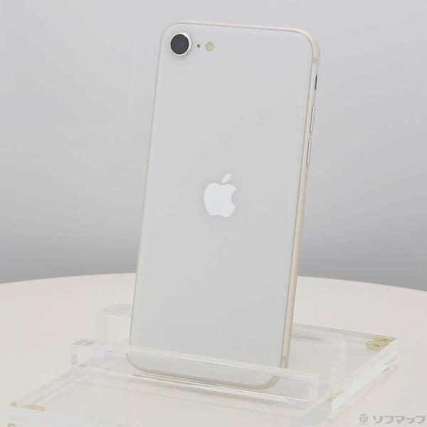 〔中古〕Apple(アップル) iPhone SE 第3世代 64GB スターライト MMYD3J／A SIMフリー〔377-ud〕 | 