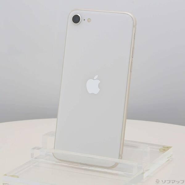 〔中古〕Apple(アップル) iPhone SE 第3世代 64GB スターライト MMYD3J／A SIMフリー〔305-ud〕 | 