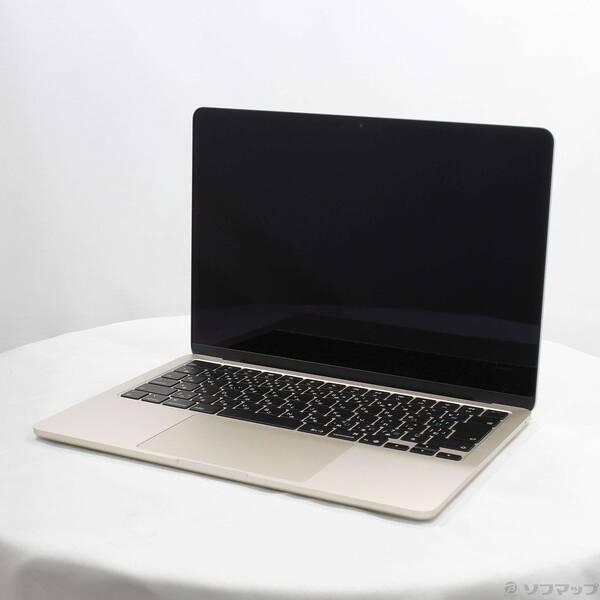 〔中古〕Apple(アップル) MacBook Air 13.6-inch Early-2026 MDHA4J／A Apple M5 10コアCPU_8コアGPU 16GB SSD512GB スターライト 〔26.3 Tahoe〕〔305-ud〕 | 