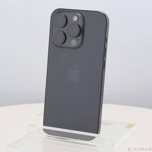 〔中古〕Apple(アップル) iPhone15 Pro 256GB ブラックチタニウム MTUC3J／A SIMフリー〔258-ud〕 | 