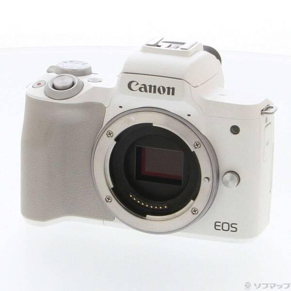 〔中古〕Canon(キヤノン) EOS Kiss M2 ボディ ホワイト〔348-ud〕 | 