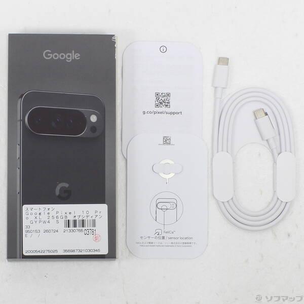 〔中古〕GOOGLE(グーグル) Google Pixel 10 Pro XL 256GB オブシディアン GYPW4 SIMフリー〔262-ud〕 |  | 04