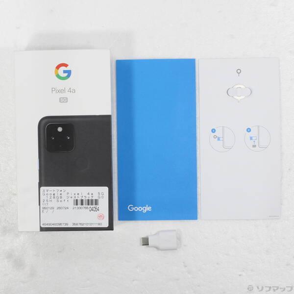 〔中古〕GOOGLE(グーグル) Google Pixel 4a 5G 128GB ジャストブラック G025H SoftBank〔344-ud〕 |  | 04