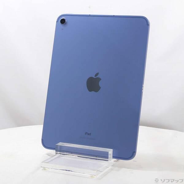 〔中古〕Apple(アップル) iPad 第10世代 256GB ブルー MQ6U3J／A SIMフリー〔258-ud〕 | 